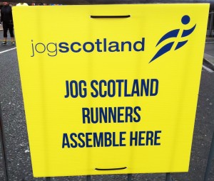 jogscotland start wave at the Great Edinburgh Run! 1